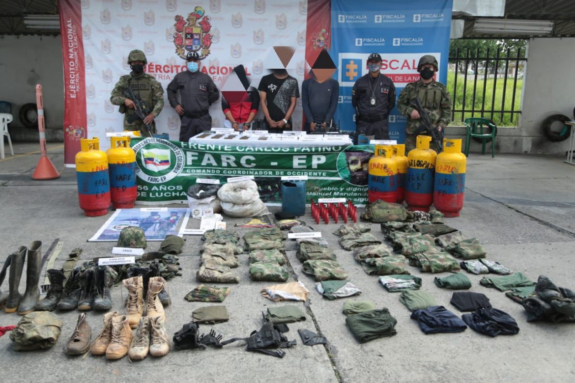 Ejército Nacional desarticuló subcomisión del GAO-r Carlos Patiño en Cauca