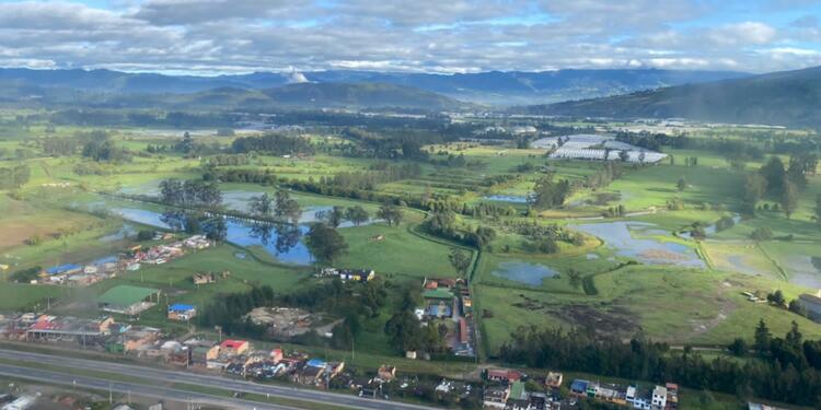 Desbordamiento del río Bogotá afecta a cuatro municipios de Cundinamarca