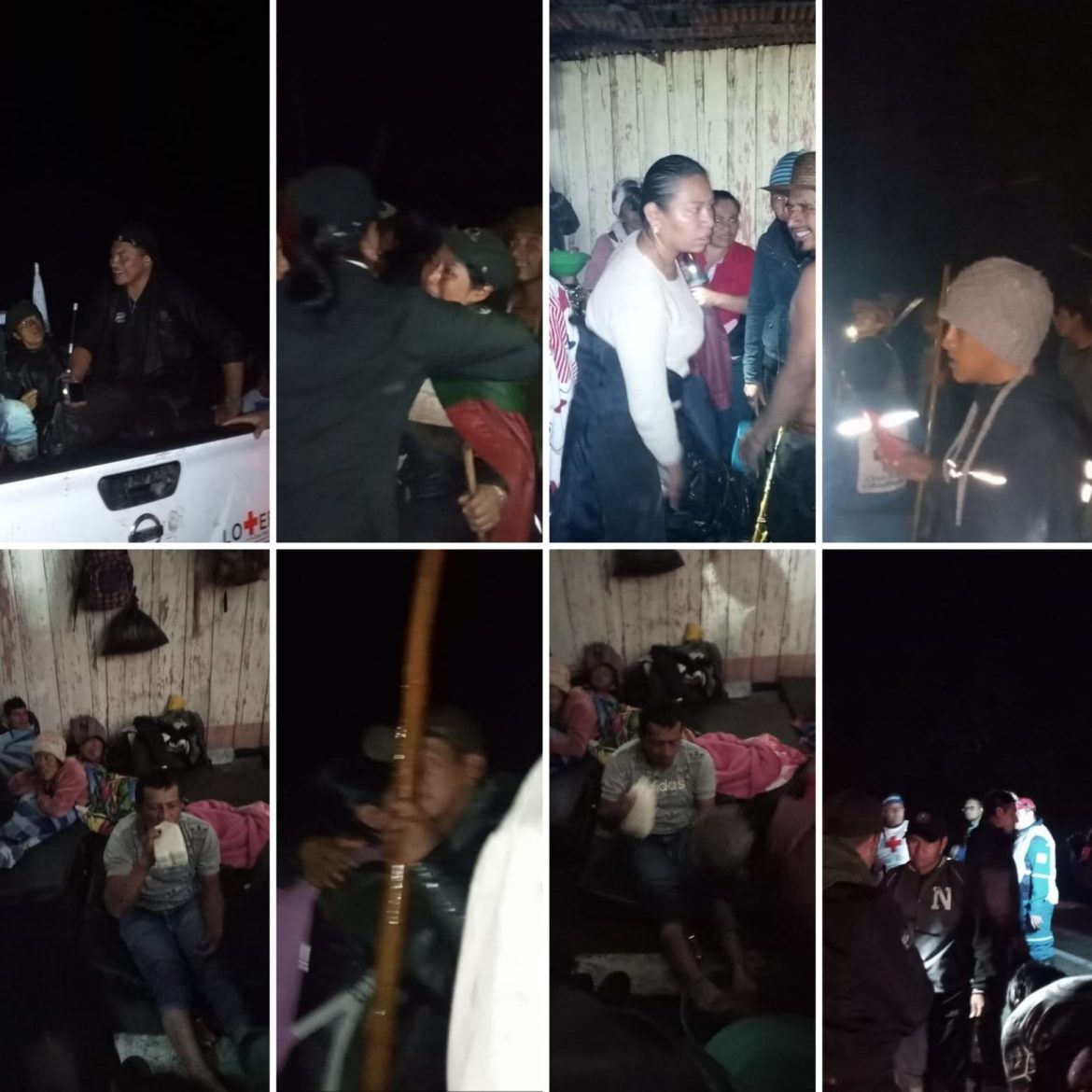 Sanos y salvos los 13 comuneros desaparecidos en el Páramo Guanacas